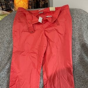 NWT VanHeusen Studio Capri pant sz 18